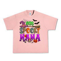 Salmon one spooky mama Urban Heavy Tee - Zillion Design Studio