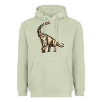 Matcha Brachiosaurus Heavyweight Hoodie - LillyAllenDesigns