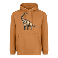 Meerkat Brachiosaurus Heavyweight Hoodie - LillyAllenDesigns
