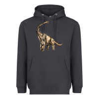 Smoke Brachiosaurus Heavyweight Hoodie - LillyAllenDesigns