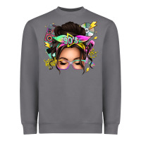 Storm 90s messy bun Heavyweight Sweatshirt - texasbilliewilder