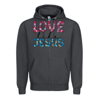 Smoke love like jesus Zipper Hoodie - JahusDesignShop