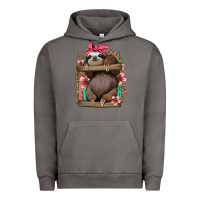 Pigment Tornado cute floral baby sloth Urban Hoodie - Jasminsmagicworld