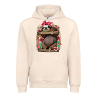 Sandshell cute floral baby sloth Urban Hoodie - Jasminsmagicworld