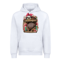 Cute Floral Baby Sloth Urban Hoodie | Teevron