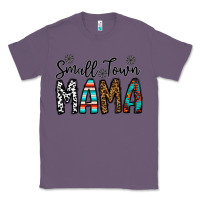 Lavender small town mama Classic Tee - CowhideDigitalArt