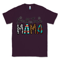 Plum small town mama Classic Tee - CowhideDigitalArt