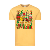 Vintage Mustard ay ay ay ay canta y no llores coffee cups Vintage Tee - Zillion Design Studio