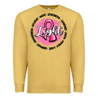 Antique Gold fight breast cancer Premium Sweatshirt - MaliasSmallBusiness