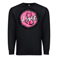Black fight breast cancer Premium Sweatshirt - MaliasSmallBusiness