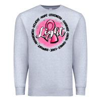 Fight Breast Cancer Premium Sweatshirt | Teevron