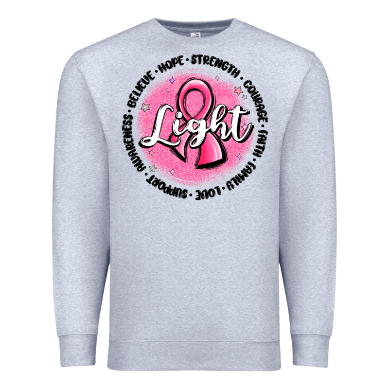 Fight Breast Cancer Premium Sweatshirt by MaliasSmallBusiness | Teevron