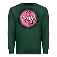Sports Green fight breast cancer Premium Sweatshirt - MaliasSmallBusiness