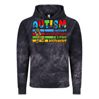 Cloud Black autism accept understand love different Vintage Hoodie - JahusDesignShop
