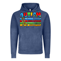 Vintage Denim autism accept understand love different Vintage Hoodie - JahusDesignShop