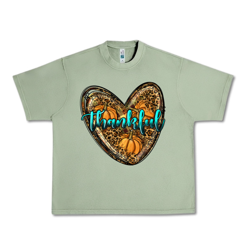 Thankful Pumpkin Heart Urban Heavy Tee by RanaPortraitStore | Teevron