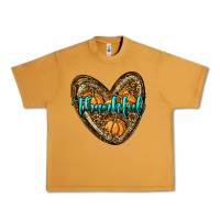 Peanut Butter thankful pumpkin heart Urban Heavy Tee - RanaPortraitStore