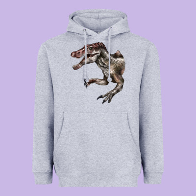 Spinosaurus Face Heavyweight Hoodie Designed By Lillyallendesigns
