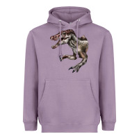 Lavender Spinosaurus Face Heavyweight Hoodie - LillyAllenDesigns