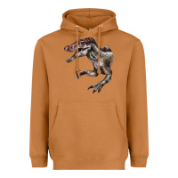 Meerkat Spinosaurus Face Heavyweight Hoodie - LillyAllenDesigns
