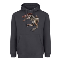 Smoke Spinosaurus Face Heavyweight Hoodie - LillyAllenDesigns