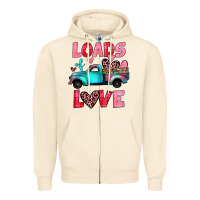 Sandshell loads of love truck Zipper Hoodie - JahusDesignShop