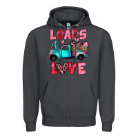 Smoke loads of love truck Zipper Hoodie - JahusDesignShop