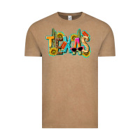 Vintage Coffee texas summer Vintage Tee - texasbilliewilder