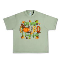 Oil Green oh my gourd i love fall Urban Heavy Tee - Zillion Design Studio