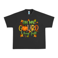 Pigment Black oh my gourd i love fall Urban Heavy Tee - Zillion Design Studio