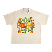 Oh My Gourd I Love Fall Urban Heavy Tee | Teevron