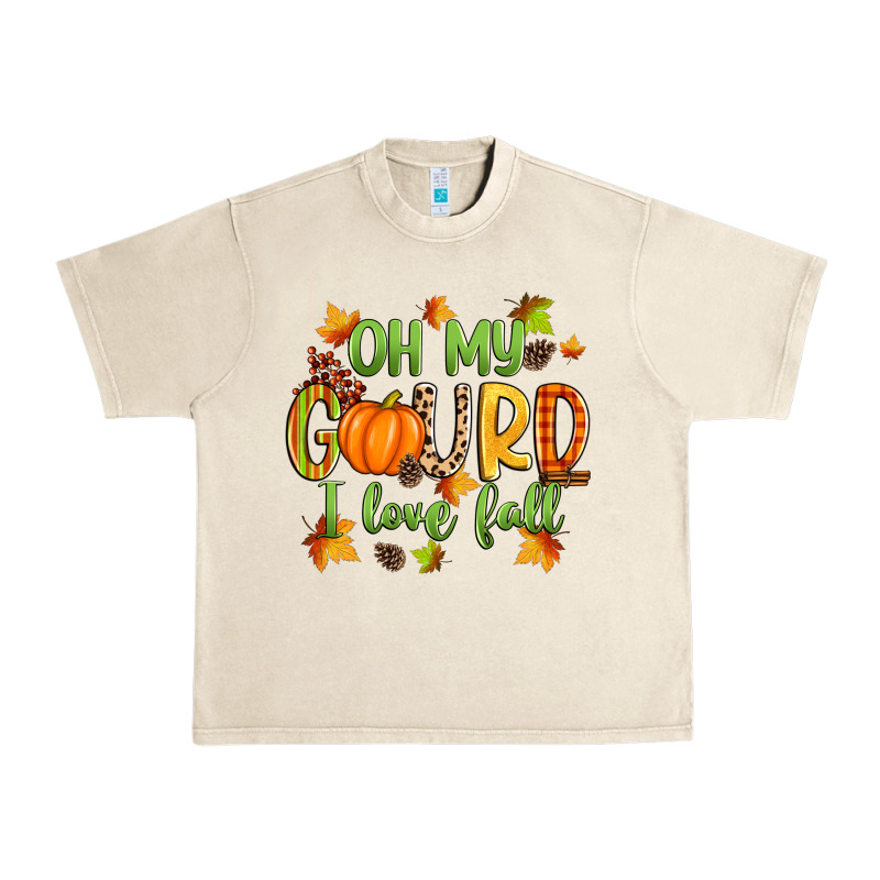 Oh My Gourd I Love Fall Urban Heavy Tee by Zillion Design Studio | Teevron
