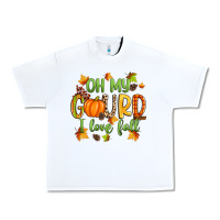 White oh my gourd i love fall Urban Heavy Tee - Zillion Design Studio