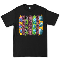 Black easter eggs and leopard brushstrokes Premium Tee - Artiststas