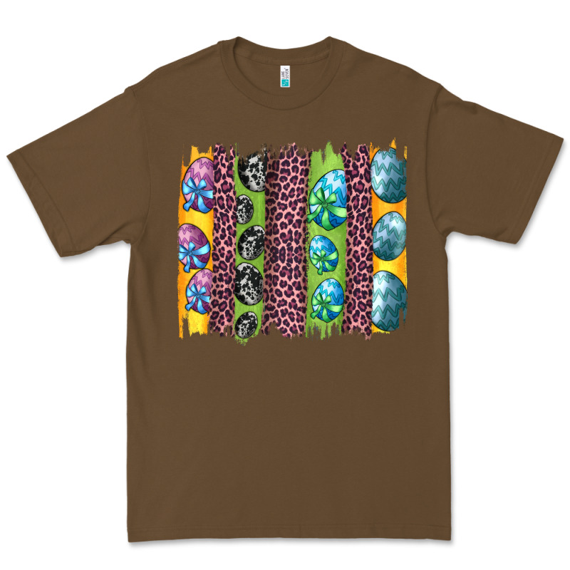 Easter Eggs And Leopard Brushstrokes Premium Tee by Artiststas | Teevron