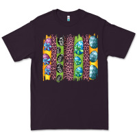 Plum easter eggs and leopard brushstrokes Premium Tee - Artiststas