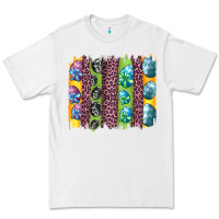 White easter eggs and leopard brushstrokes Premium Tee - Artiststas