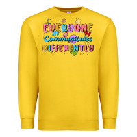 Lemon everyone communicates differently Premium Sweatshirt - MaliasSmallBusiness