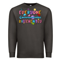 Smoke everyone communicates differently Premium Sweatshirt - MaliasSmallBusiness