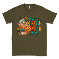 Army Green pumpkin spice baby Classic Tee - RacoonDesign