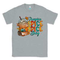 Heather Grey pumpkin spice baby Classic Tee - RacoonDesign