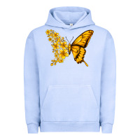Childhood Cancer Butterfly Urban Hoodie | Teevron