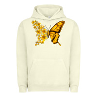 Pigment Pistachio childhood cancer butterfly Urban Hoodie - Jasminsmagicworld