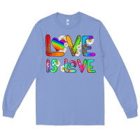 Colony Blue love is love Long Sleeve Tee - HRA Design Shop