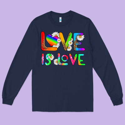 Love Is Love Long Sleeve Tee Designed By Hra Design Shop