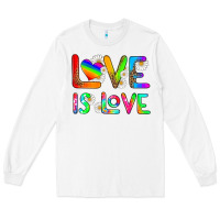 White love is love Long Sleeve Tee - HRA Design Shop