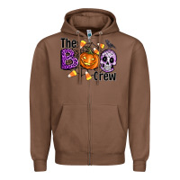 Chestnut Boo halloween Zipper Hoodie - Artiststas
