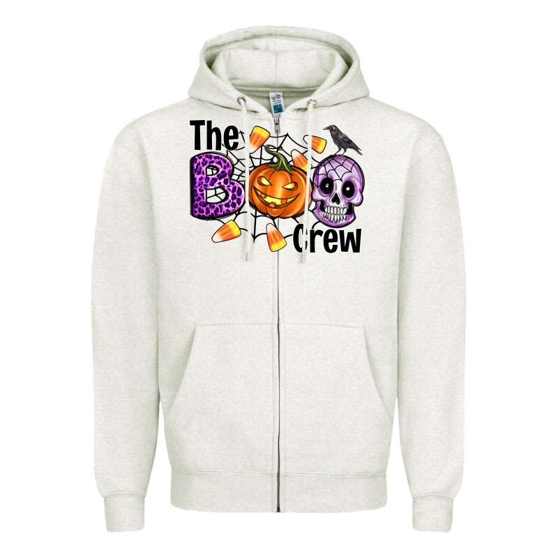 Boo Halloween Zipper Hoodie by Artiststas | Teevron