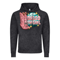Vintage Black western disco cowgirl Vintage Hoodie - texasbilliewilder