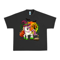Pigment Black halloween unicorn Urban Heavy Tee - Zillion Design Studio